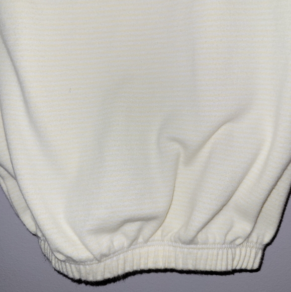 ⭐️ Vintage Gymboree Moon Stars Preemie Baby Yellow White Sleep Gown Unisex - Picture 5 of 6